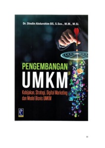 Pengembangan UMKM (Kebijakan, Strategi, Digital Marketing Dan Model ...